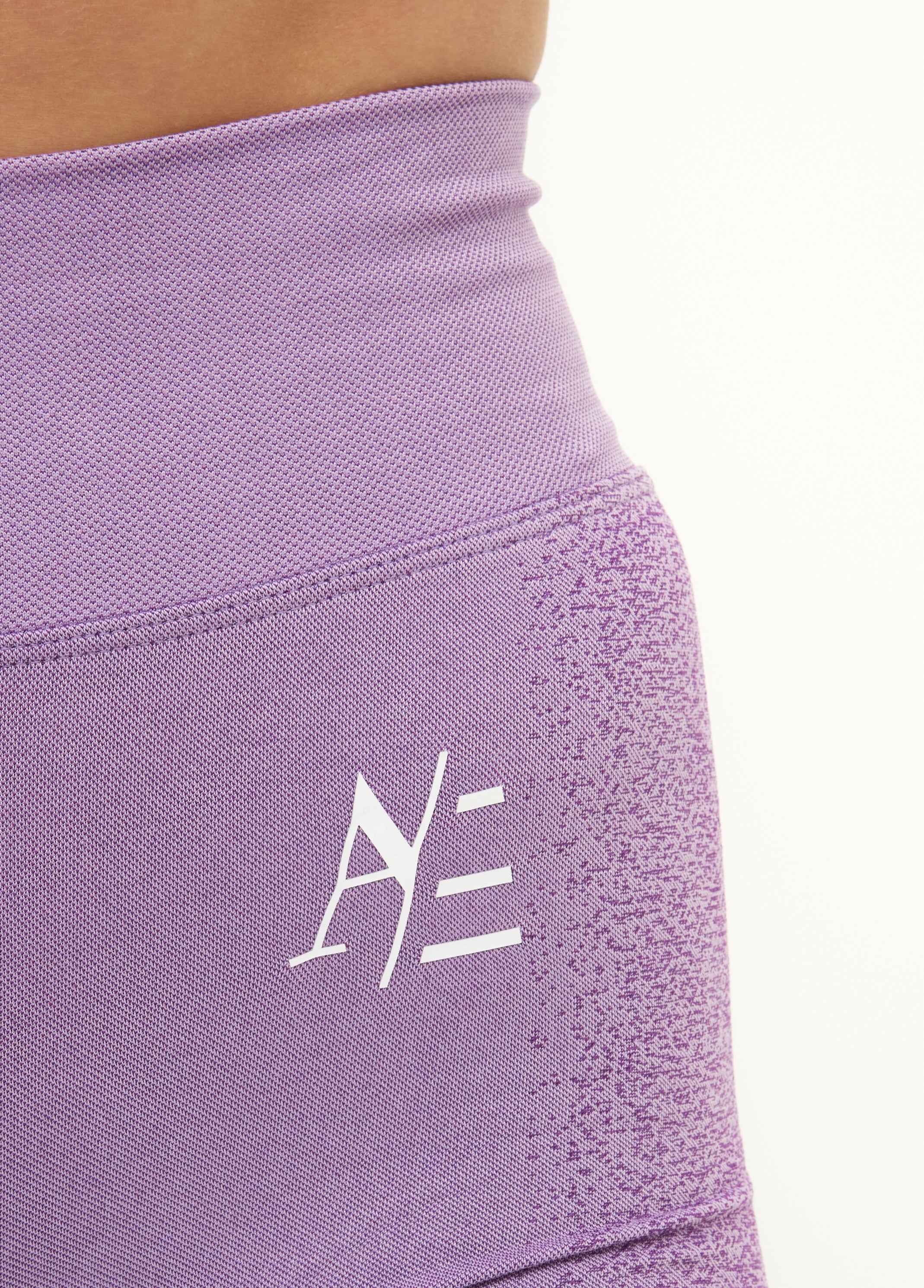 Highwaist shorts Floral Purple