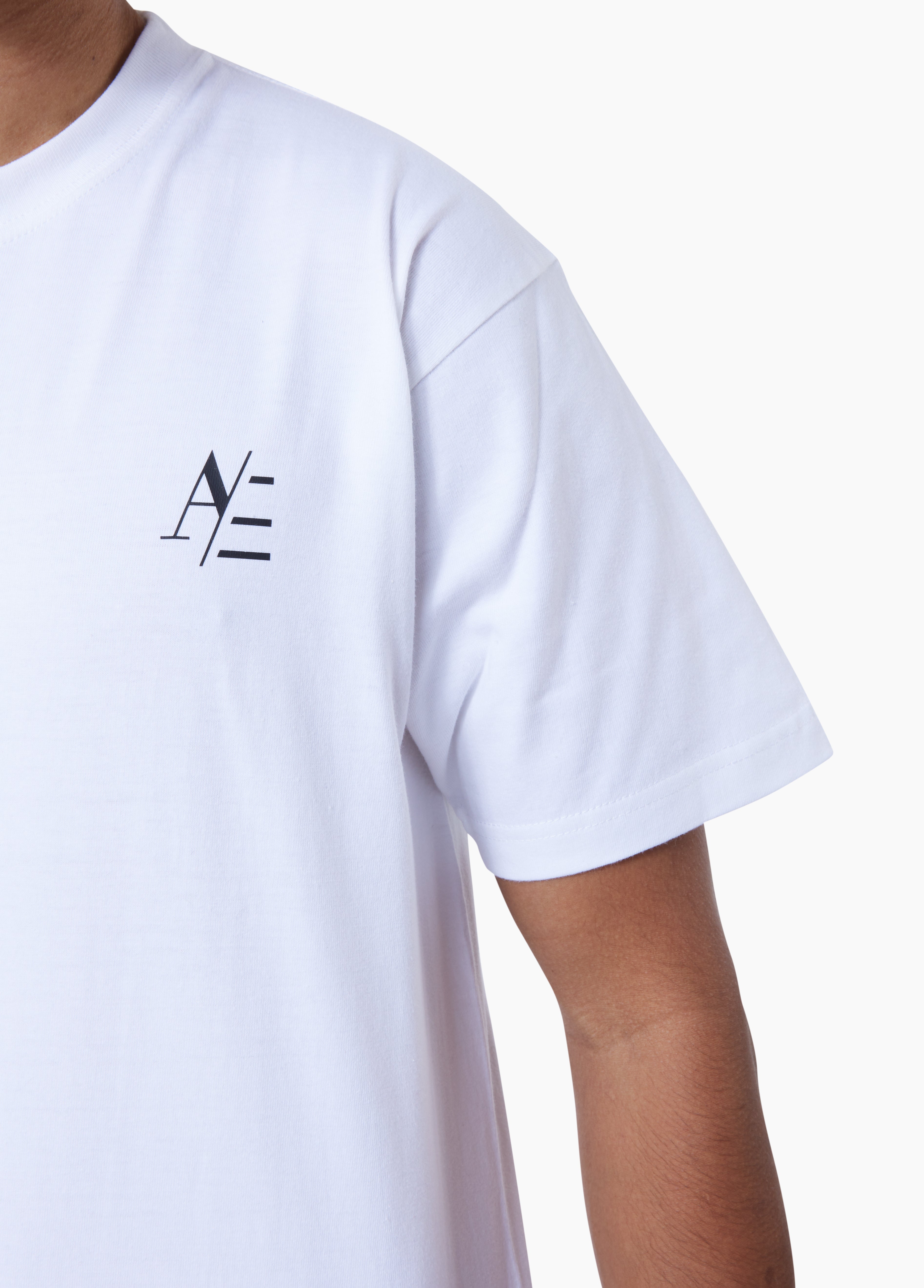 Royalty White Purple Design T-Shirt