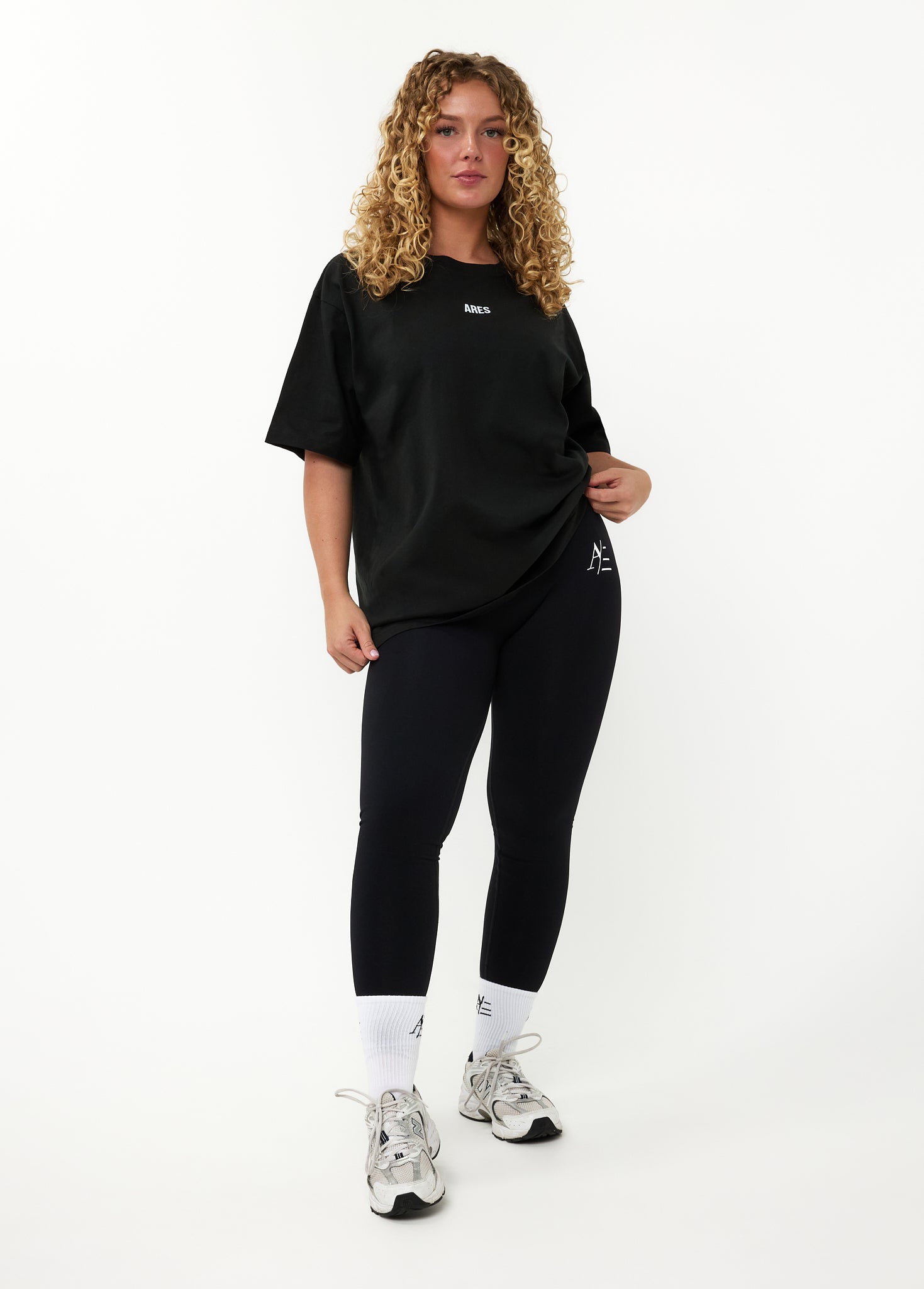 Oversized T Shirt Black Pink 4 Year Anniversary