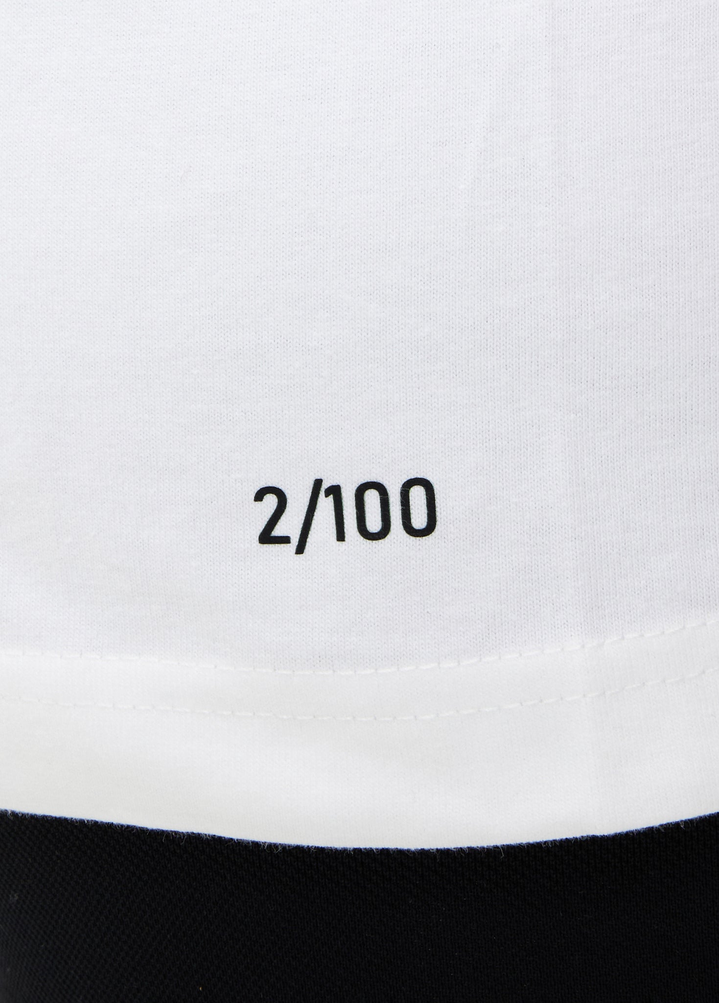 Oversized T Shirt White Red 4 Year Anniversary