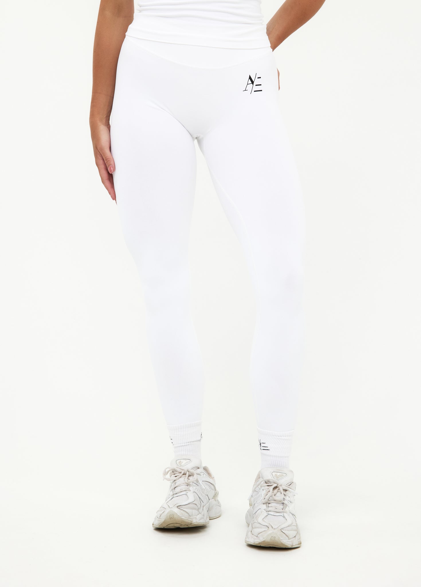 Sportlegging Pearl White