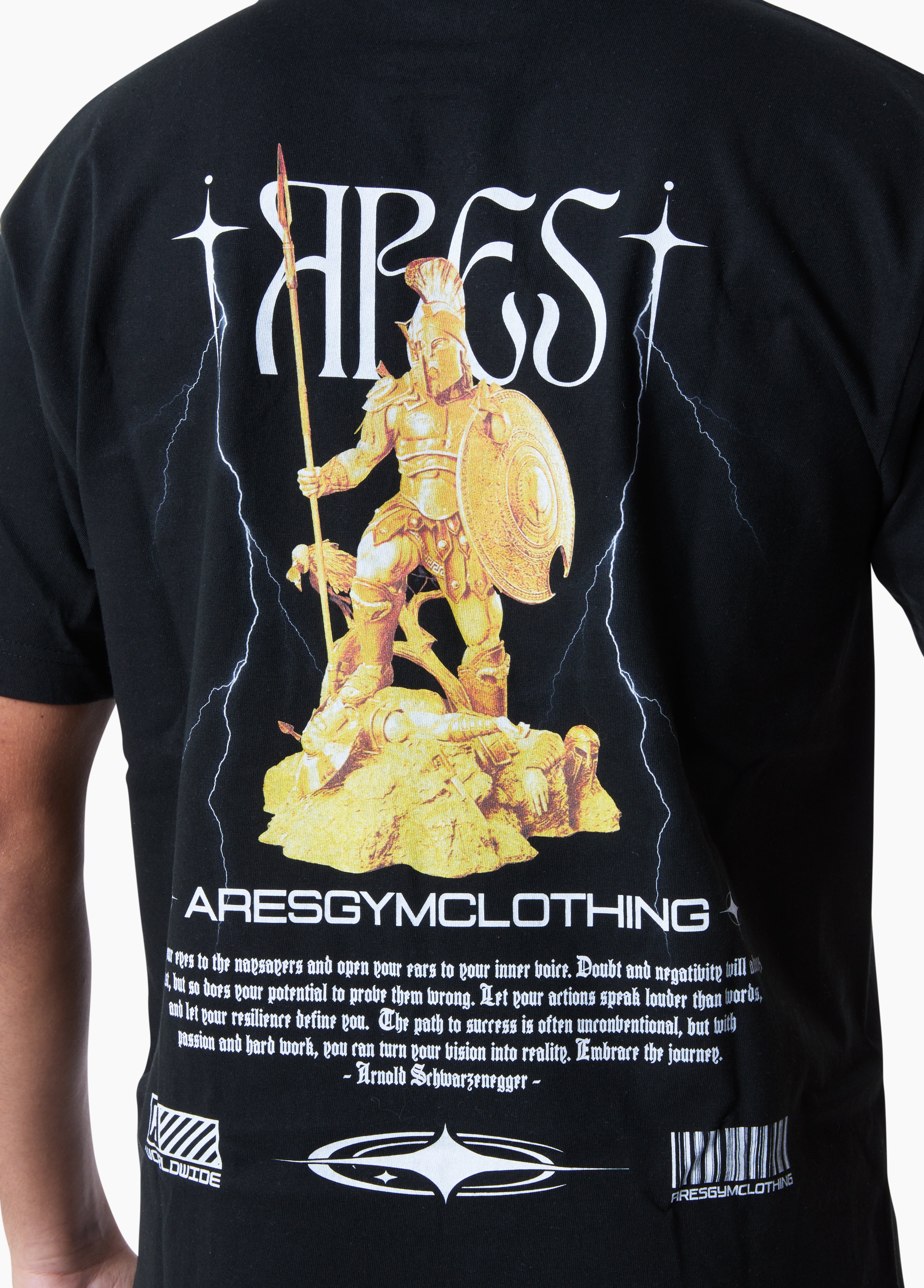 Royalty Black Gold Design T-Shirt