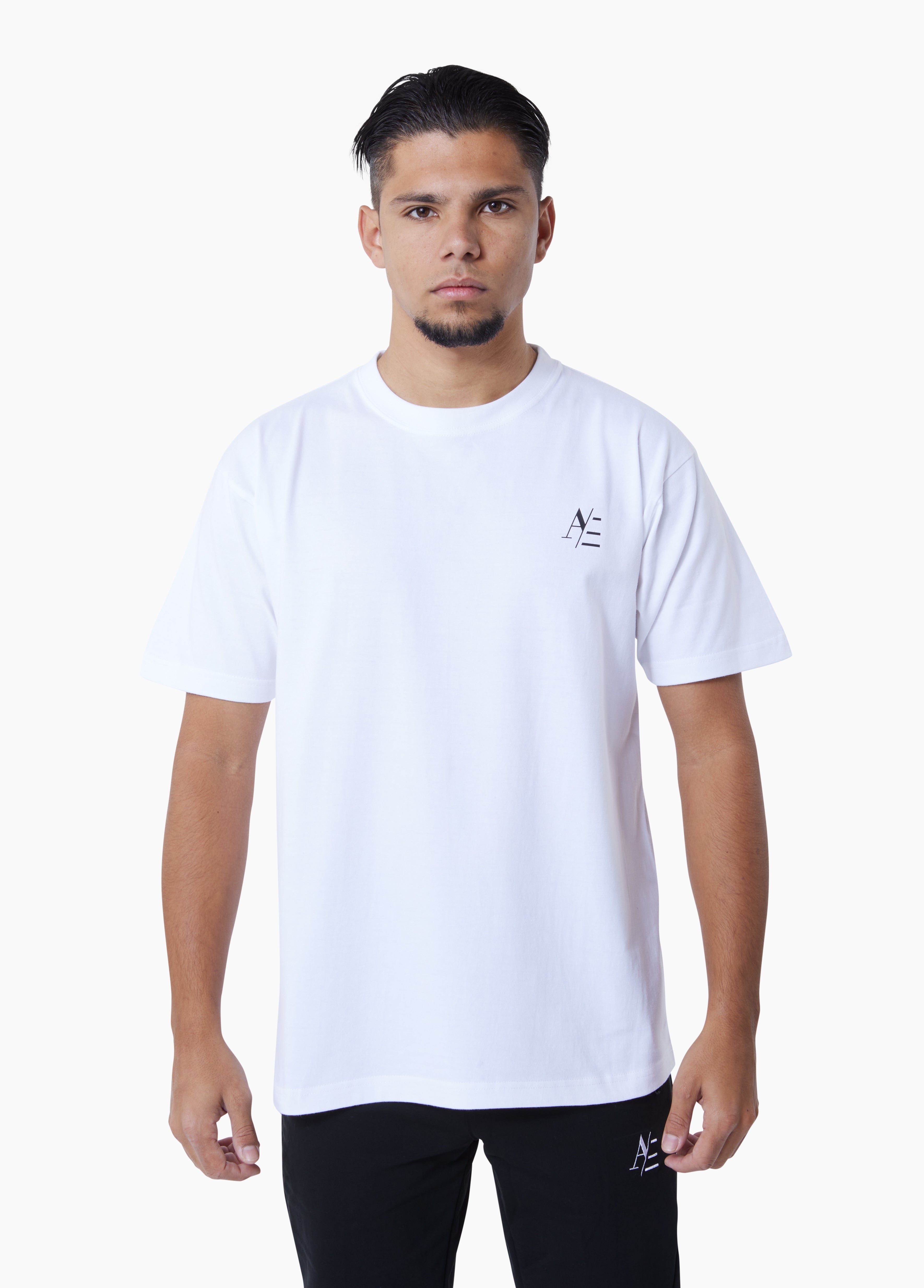 Royalty White Purple Design T-Shirt