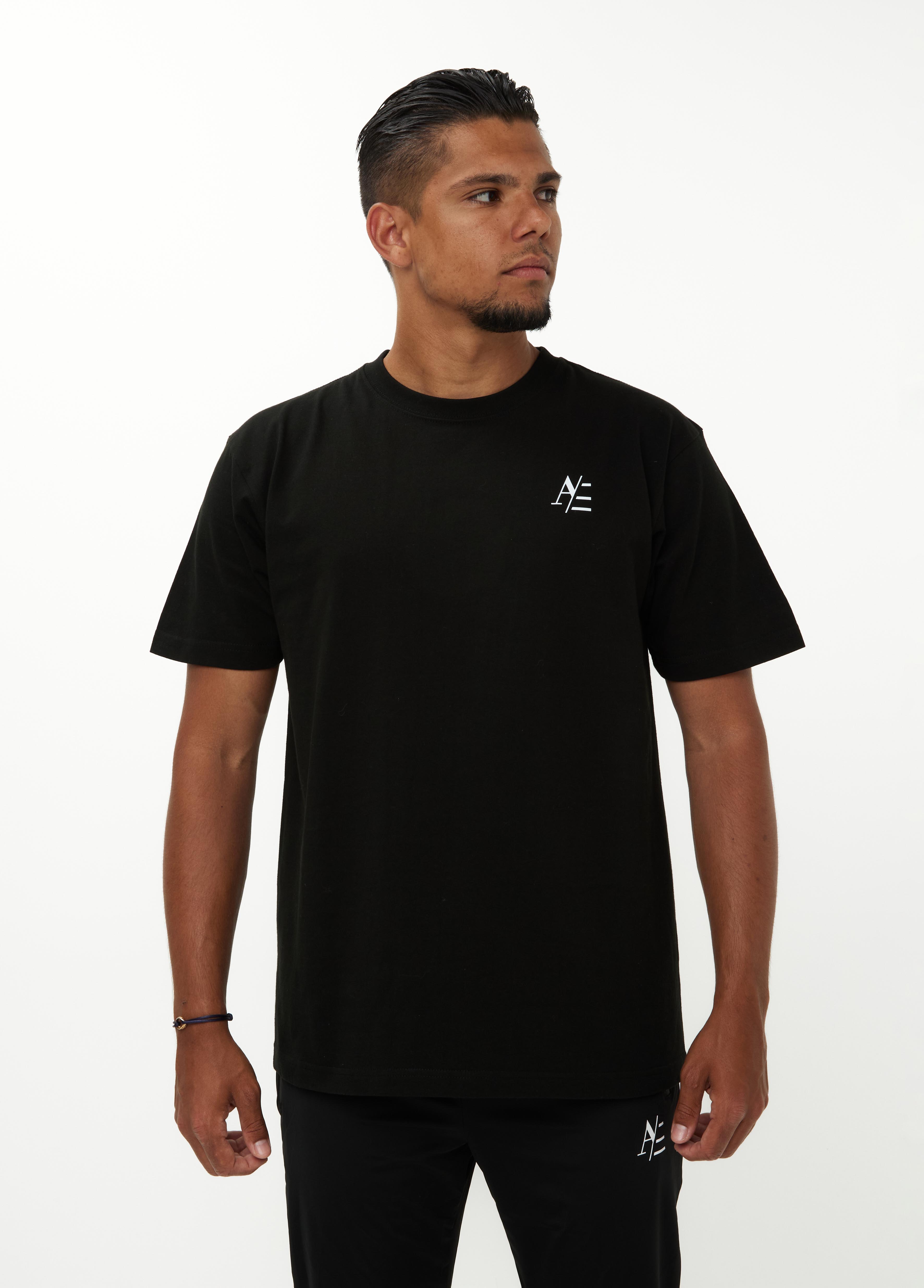 Pegasus Royalty Black Design T-Shirt