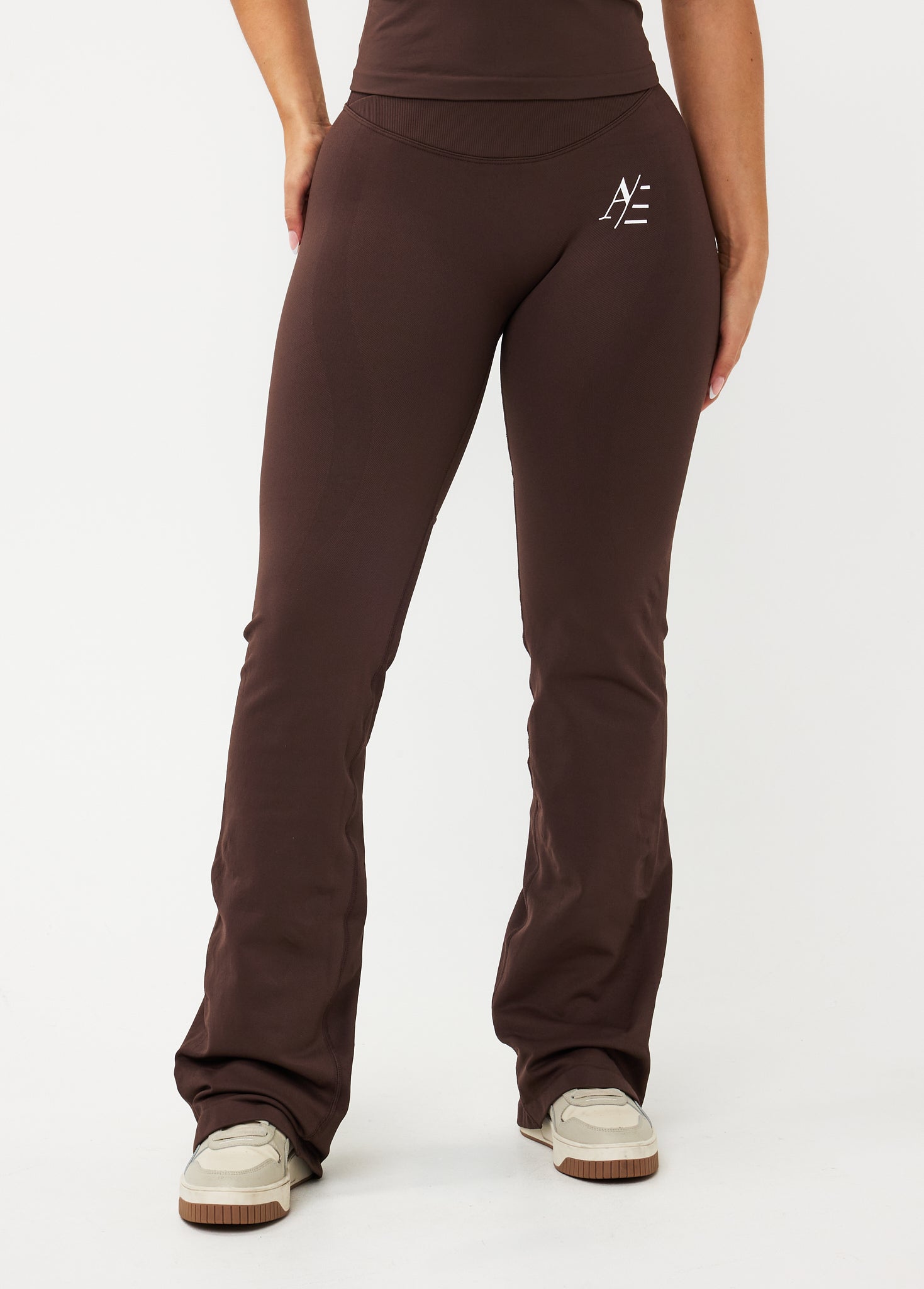 Flare Legging Chocolate Brown